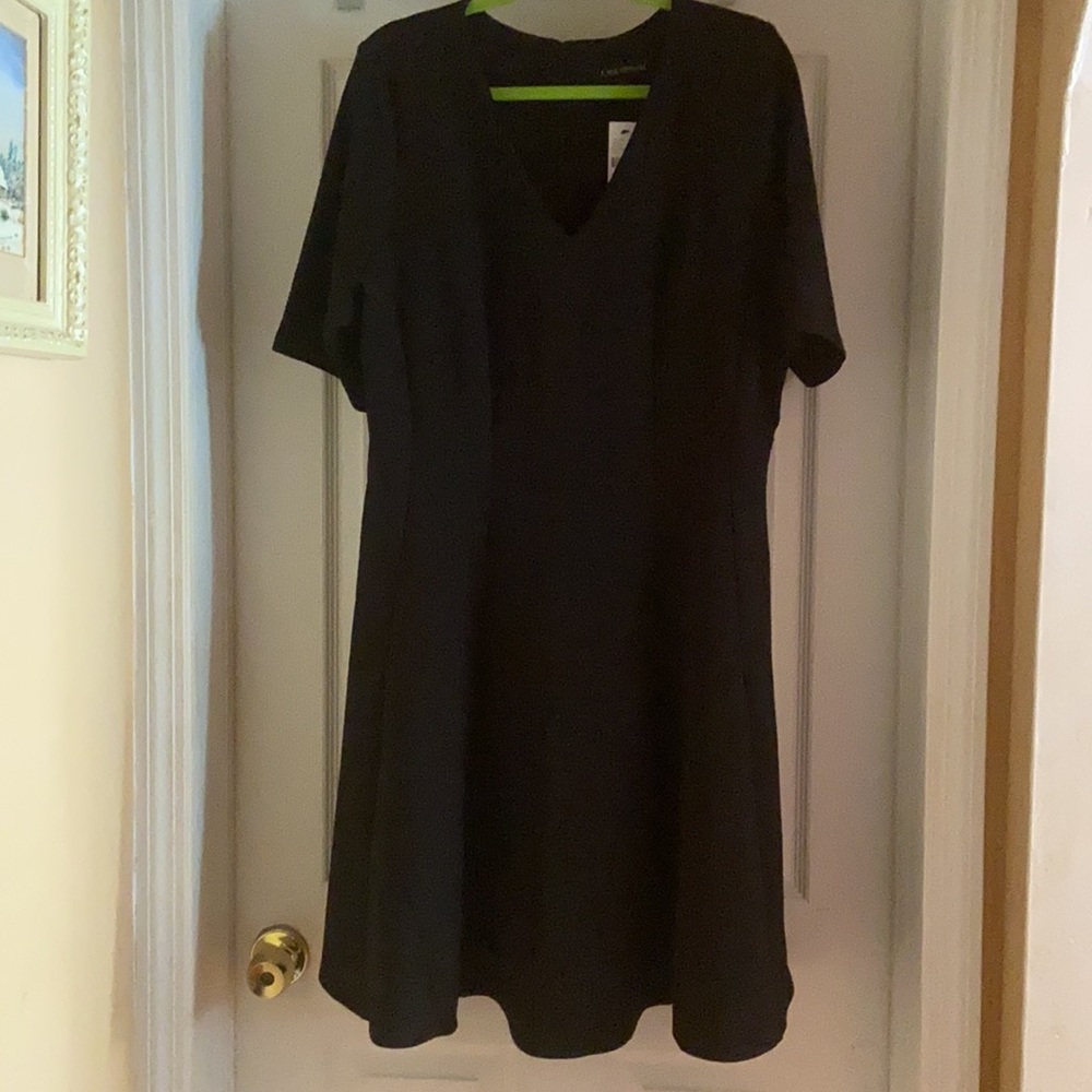 Perfect Textured Fit & Flare Dress - Picture 4 of 7